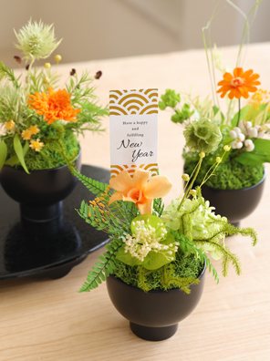 お正月 プリザーブドフラワー