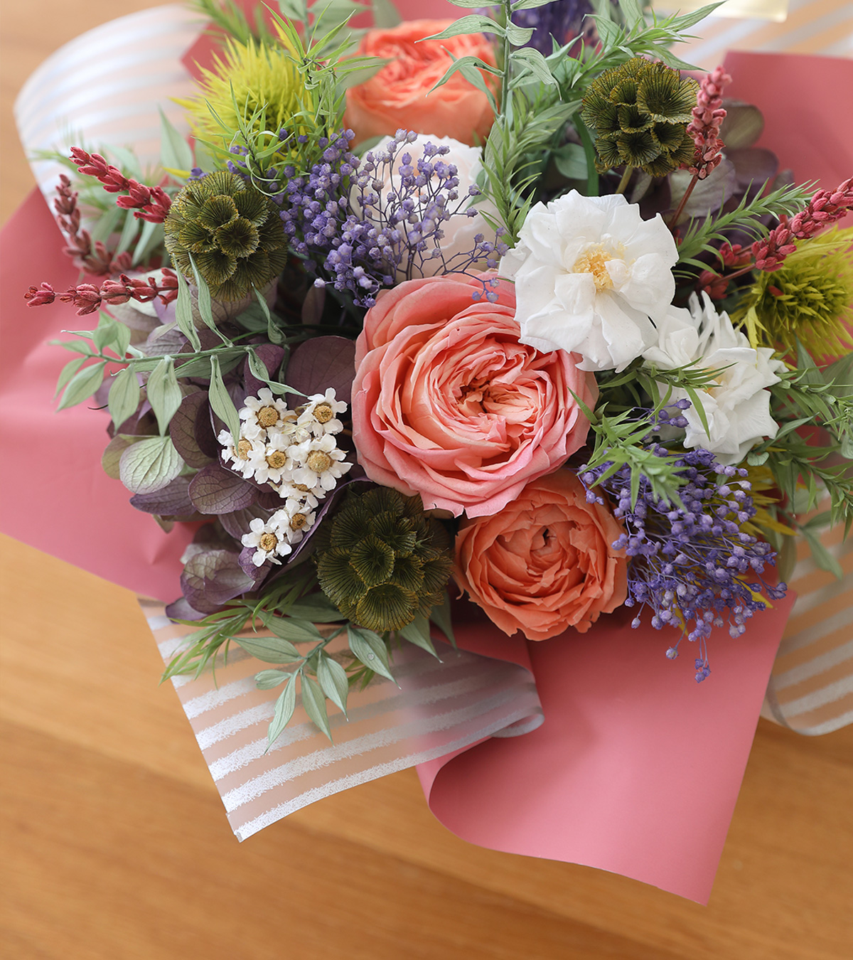 プリザーブドフラワー ギフト プレゼント 女性 記念日 ローズ インテリア ディスプレイ 誕生日 結婚祝い アレンジメント