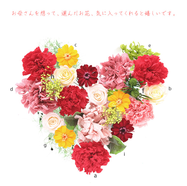 母の日 メッセージカード