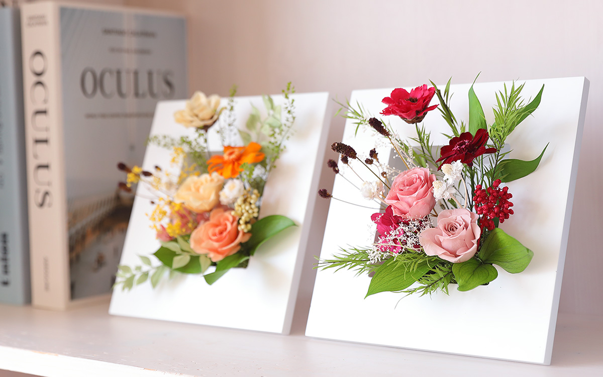 プリザーブドフラワー ギフト プレゼント 女性 記念日 インテリア ディスプレイ 誕生日 結婚祝い アレンジメント