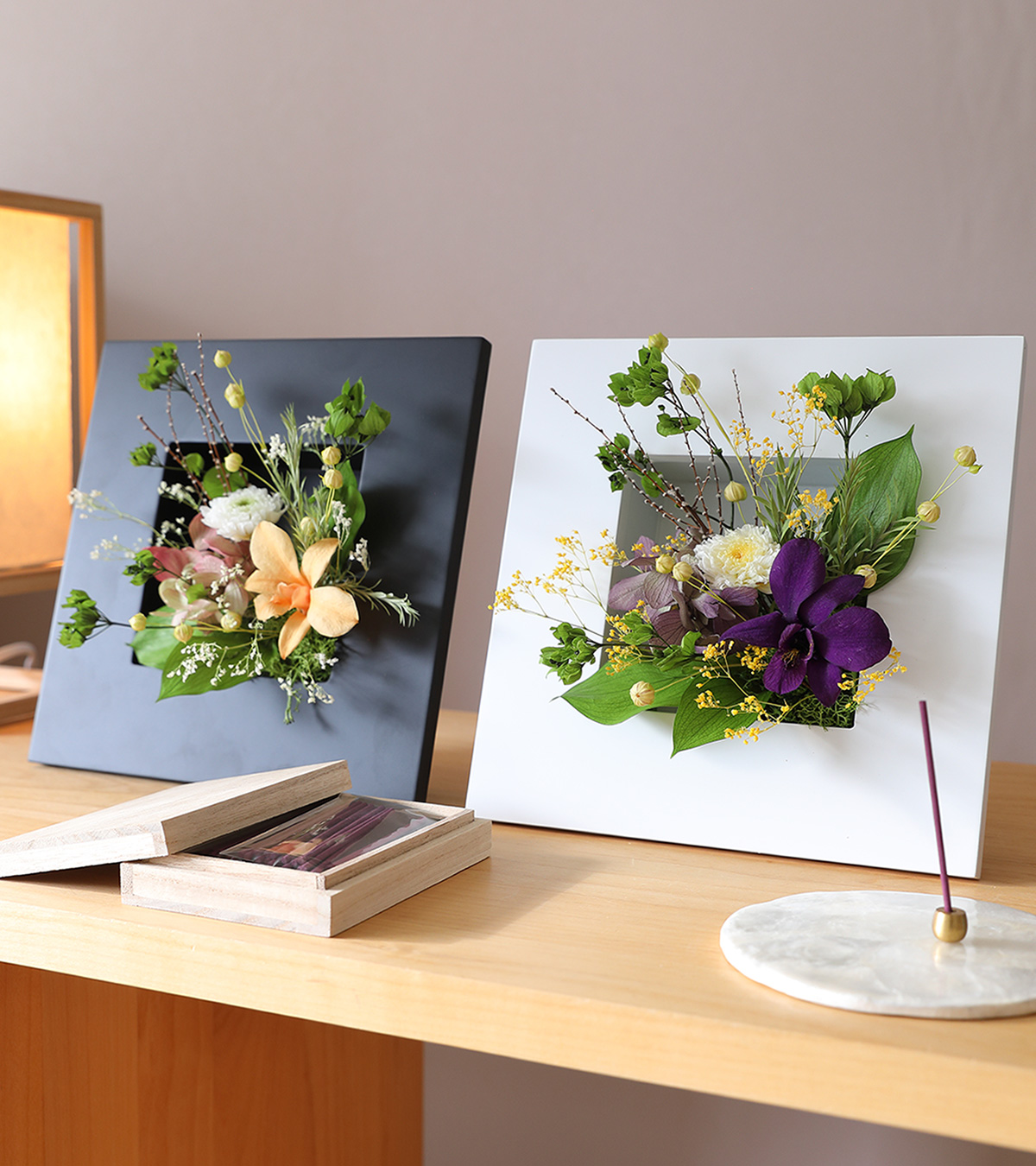 紬心 つぐみ・プリザーブドフラワー・御供・お供え・お供えの花・花