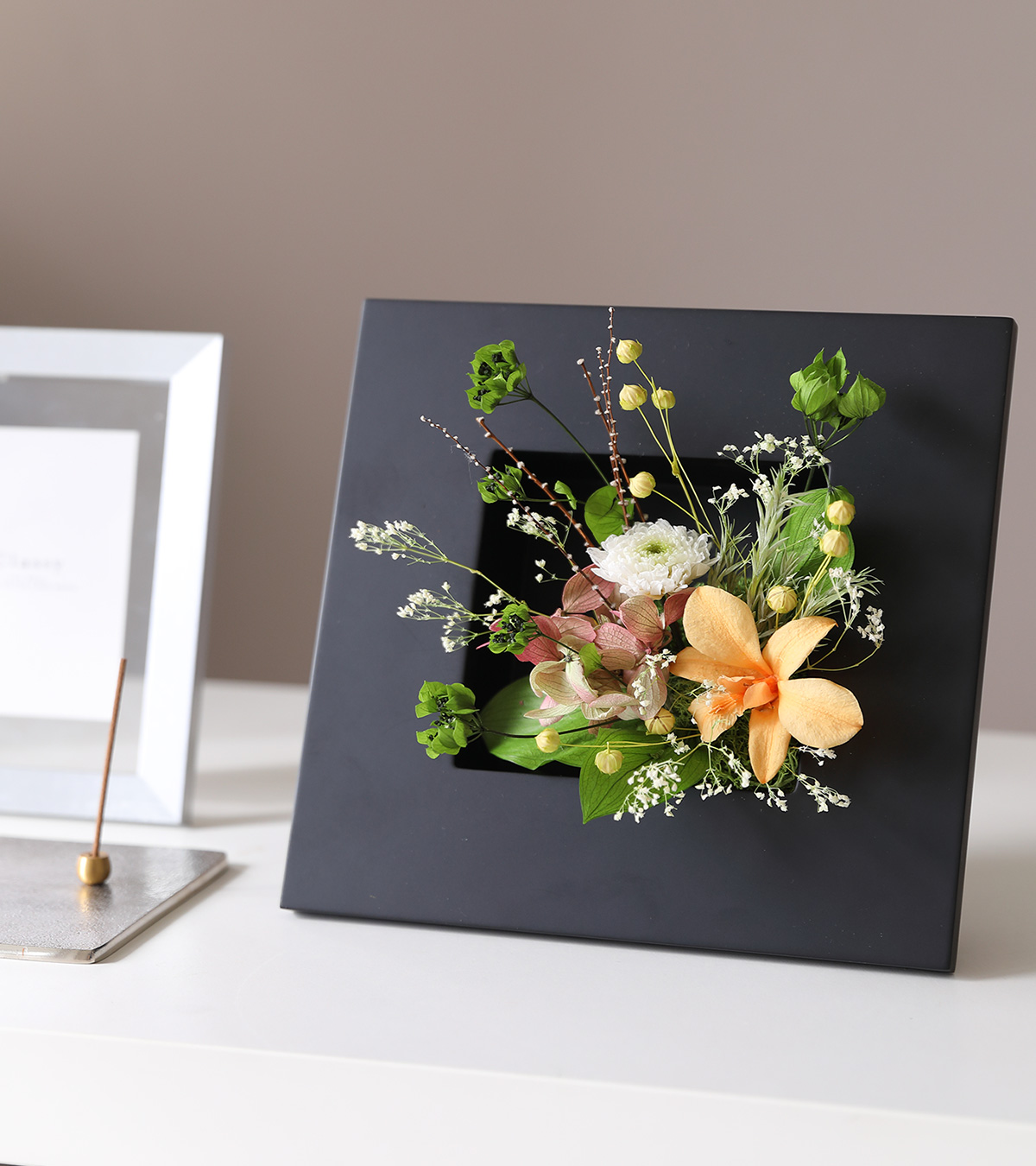 プリザーブドフラワー ギフト プレゼント 女性 記念日 インテリア お供え 誕生日 命日