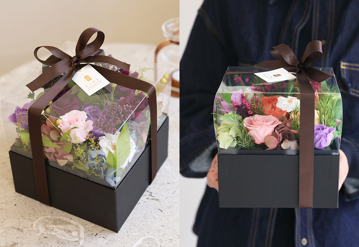 プリザーブドフラワー ギフト プレゼント 女性 記念日 インテリア ディスプレイ 誕生日 結婚祝い アレンジメント