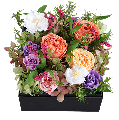 プリザーブドフラワー ギフト プレゼント 女性 記念日 インテリア ディスプレイ 誕生日 結婚祝い アレンジメント