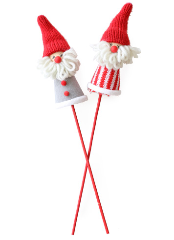 クリスマス雑貨 クリスマス クリスマスピック フラワーピック 飾り 子供 かわいい サンタクロース スノーマン