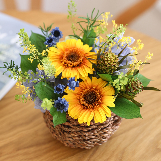 夏/プリザーブドフラワーアレンジメント